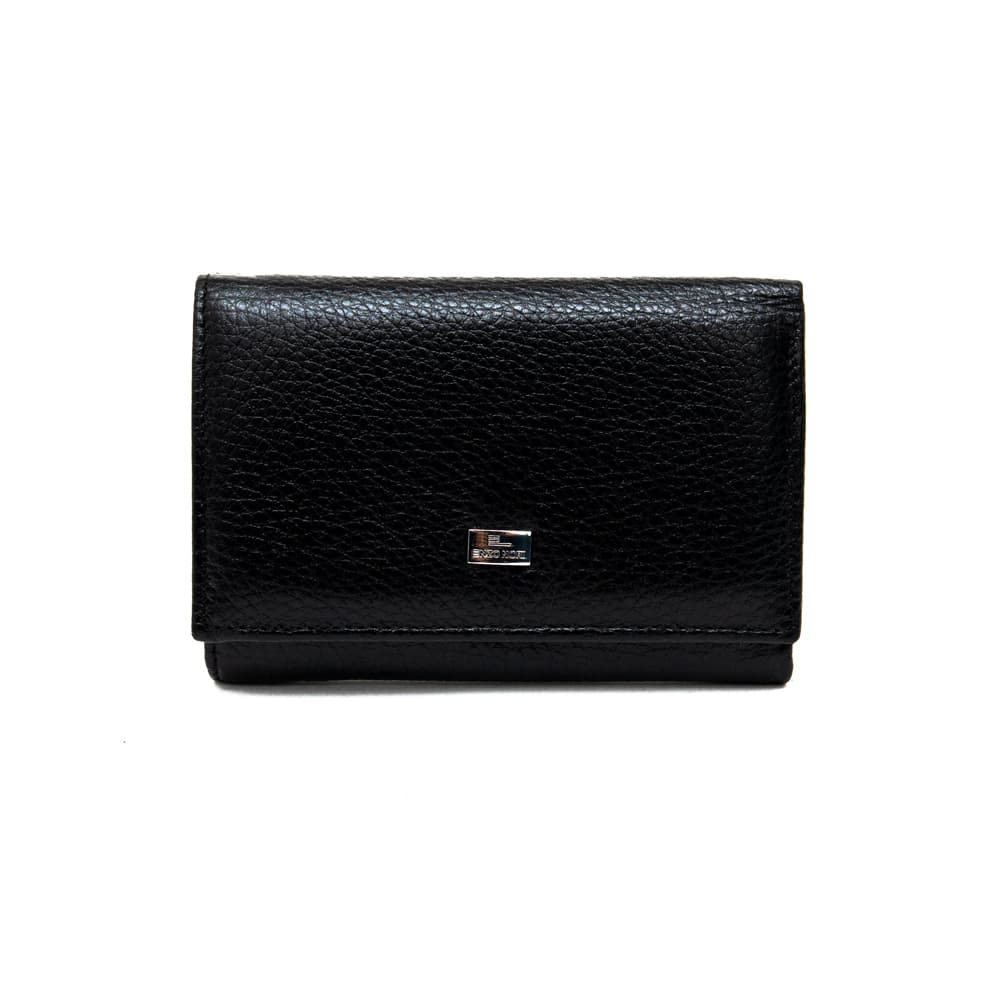 Дамско портмоне ENZO NORI модел CANDY естествена кожа черен